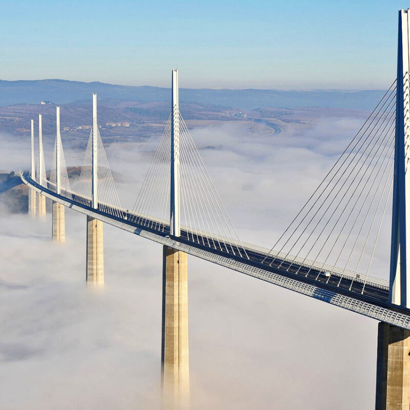 Viaducto de Millau. Francia.