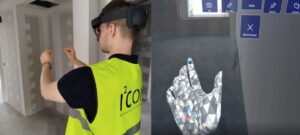 BIM-XR realidad mixta en construcción con HoloLens en obra